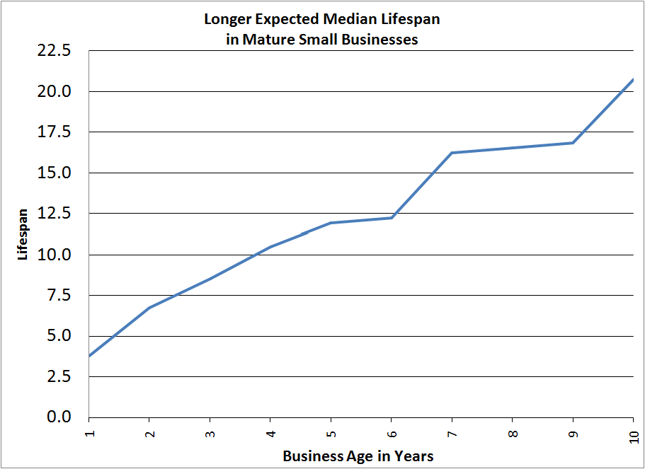 Estimated Small Business Lifespan